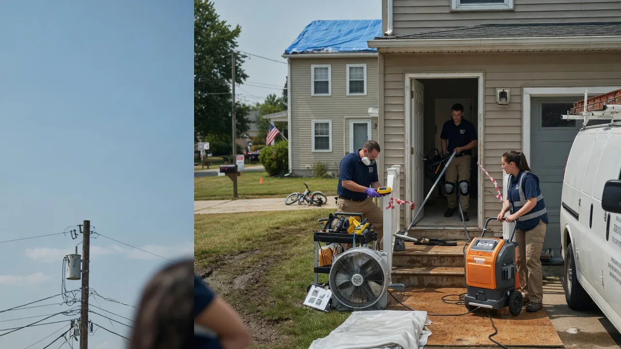 Water Damage Repair in Moore, SC near me